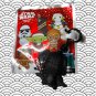 Star Wars Figural Bag Clip Xmas Ed. Darth Vader w Candy Cane
