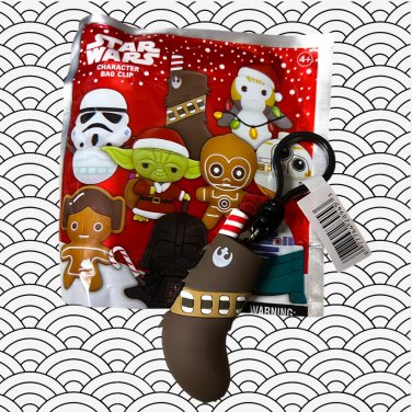Star Wars Figural Bag Clip Xmas Ed. Chewbacca Stocking