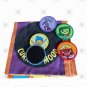 Inside Out Scarf with Changeable Mood Patches