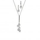Grey: Mariette Faux Pearl Necklace and Earring Gift Set - Avon