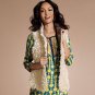 Small: Reversible Bohemian Suede Vest with Faux Fur - Avon