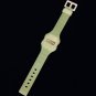 White Glow in the Dark Digital Rubber Strap Watch - Avon