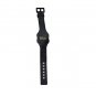 Black Digital Rubber Strap Watch - Avon