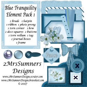 Blue Tranquility Element Pack 1