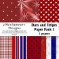 Stars and Stripes Paper Pack 2