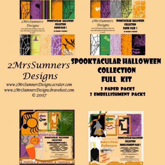 Spooktacular Halloween Collection (Full Kit)