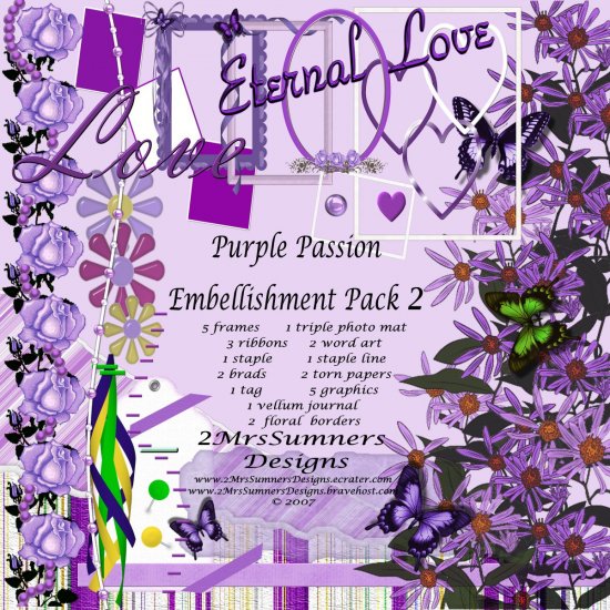 Purple Passion Element Pack 2
