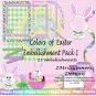 Colors of  Easter Element Pack 1