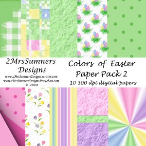 Colors of Easter Paper Pack 2