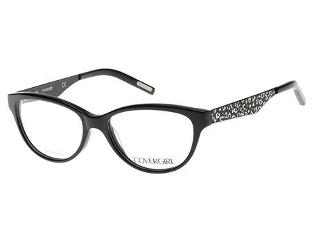 COVER GIRL CG0524 001 - shiny black Plastic