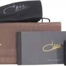 Cazal Legends Sunglasses Patterned Sun Glasses Case Semi Hard Brown NEW Cazal Legends Sunglasses Patterned Sun Glasses Case Semi Hard Brown NEW