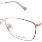 CAROLINA HERRERA CH-0060-0LKS-57 Eyeglasses Eye Glasses 0LKS GOLD Authentic New