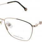 CAROLINA HERRERA CH-0060-0RHL-57 Eyeglasses Eye Glasses 0RHL GOLD Authentic New