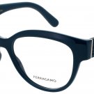 SALVATORE FERRAGAMO SF2957EN-321-54 Eyeglasses Eye Glasses 321 PETROL Authentic