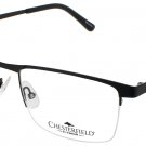 CHESTERFIELD CH-113XL-0003-55 Eyeglasses Eye Glasses 0003 MATTE Authentic New 55 CHESTERFIELD CH-113XL-0003-55 Eyeglasses Eye Glasses 0003 MATTE Authentic New 55