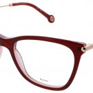 CAROLINA HERRERA HER-0151-0LHF-54 Eyeglasses Eye Glasses 0LHF BURGUNDY Authentic CAROLINA HERRERA HER-0151-0LHF-54 Eyeglasses Eye Glasses 0LHF BURGUNDY Authentic