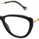 CAROLINA HERRERA CH-0021-0807-54 Eyeglasses Eye Glasses 0807 BLACK Authentic New