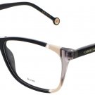 CAROLINA HERRERA CH-0066-0KDX-53 Eyeglasses Eye Glasses 0KDX BLACK Authentic New CAROLINA HERRERA CH-0066-0KDX-53 Eyeglasses Eye Glasses 0KDX BLACK Authentic New