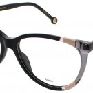 CAROLINA HERRERA CH-0064-0KDX-55 Eyeglasses Eye Glasses 0KDX BLACK Authentic New CAROLINA HERRERA CH-0064-0KDX-55 Eyeglasses Eye Glasses 0KDX BLACK Authentic New