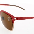 MYKITA COLLAB-AVRUM-RED-NUDE Sunglasses Sun Glasses F41 RED Authentic New 52mm U