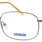 DENIM 104-0K2L-55 Eyeglasses Eye Glasses 0K2L BRONZE Authentic New 55mm UNISEX