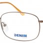 DENIM 104-0K2L-55 Eyeglasses Eye Glasses 0K2L BRONZE Authentic New 55mm UNISEX