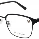 SALVATORE FERRAGAMO SF2225-001-53 Eyeglasses Eye Glasses 001 BLACK Authentic New