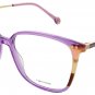 CAROLINA HERRERA HER-0165-0HKZ-53 Eyeglasses Eye Glasses 0HKZ VIOLET Authentic N