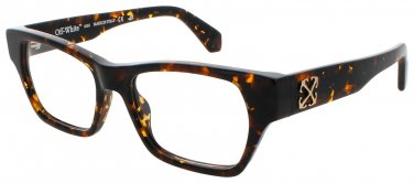 OFF WHITE STYLE-7E-OERJ07EF24PLA0017 Eyeglasses Eye Glasses 6000 HAVANA Authenti
