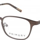 PRIMARY PK130-BROWN-43 Eyeglasses Eye Glasses Brown Brown Authentic New KIDS PRIMARY PK130-BROWN-43 Eyeglasses Eye Glasses Brown Brown Authentic New KIDS