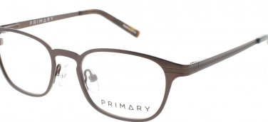PRIMARY PK130-BROWN-43 Eyeglasses Eye Glasses Brown Brown Authentic New KIDS