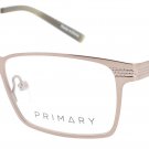 PRIMARY PK126-BROWN-46 Eyeglasses Eye Glasses Brown Brown Authentic New KIDS