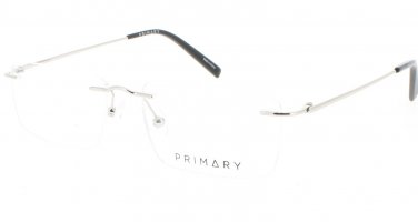 PRIMARY 1072-SILVER-53 Eyeglasses Eye Glasses SILVER SILVER Authentic New 53mm M