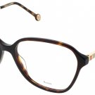 CAROLINA HERRERA HER-0117-0086-55 Eyeglasses Eye Glasses 0086 HAVANA Authentic N