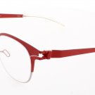 MYKITA NO1-DINAH-RED/TAN Eyeglasses Eye Glasses 192 RED/TAN Authentic New 48mm U
