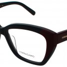SALVATORE FERRAGAMO SF2938N-051-53 Eyeglasses Eye Glasses 051 BLACK Authentic Ne