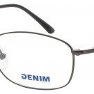 DENIM 161-0JPT-50 Eyeglasses Eye Glasses 0JPT GUNMETAL Authentic New 50mm UNISEX