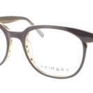 PRIMARY 1048-CHOCOLATE-51 Eyeglasses Eye Glasses CHOCOLATE CHOCOLATE Authentic N
