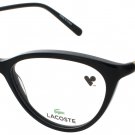 LACOSTE L2952-001-54 Eyeglasses Eye Glasses 001 BLACK Authentic New 54mm FEMALE