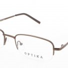 OPTIKA OM-118-BRN-51 Eyeglasses Eye Glasses BRN BROWN Authentic New 51mm Unisex OPTIKA OM-118-BRN-51 Eyeglasses Eye Glasses BRN BROWN Authentic New 51mm Unisex