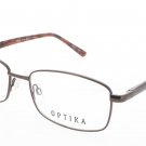 OPTIKA OM-126-MATTE-BRN-57 Eyeglasses Eye Glasses MATTE BRN MATTE Authentic New OPTIKA OM-126-MATTE-BRN-57 Eyeglasses Eye Glasses MATTE BRN MATTE Authentic New