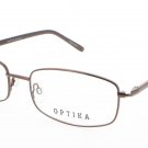 OPTIKA OM-127-BRN-60 Eyeglasses Eye Glasses BRN BROWN Authentic New 60mm Unisex OPTIKA OM-127-BRN-60 Eyeglasses Eye Glasses BRN BROWN Authentic New 60mm Unisex