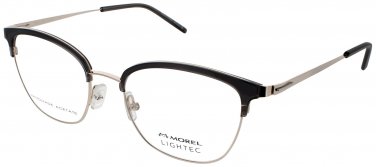 LIGHTEC-MOREL LIGHTEC-30284L-GD08-52 Eyeglasses Eye Glasses GD08 GREY/GOLD Authe