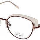 KOALI-MOREL KOALI-20066K-DM02-47 Eyeglasses Eye Glasses DM02 CRYSTAL/BROWN Authe