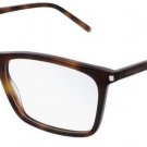 SAINT LAURENT SL29600757 Eyeglasses Eye Glasses 007 HAVANA Authentic New 57mm UN