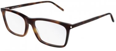 SAINT LAURENT SL29600757 Eyeglasses Eye Glasses 007 HAVANA Authentic New 57mm UN