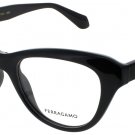 SALVATORE FERRAGAMO SF2989E-001-51 Eyeglasses Eye Glasses 001 BLACK Authentic Ne