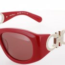 SALVATORE FERRAGAMO SF1082S-600 Sunglasses Sun Glasses 600 RED Authentic New 53m