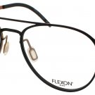 FLEXON B2028-002-55 Eyeglasses Eye Glasses 002 BLACK Authentic New 55mm MALE