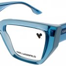 KARL LAGERFELD KL6153-450-52 Eyeglasses Eye Glasses 450 AZURE Authentic New 52mm